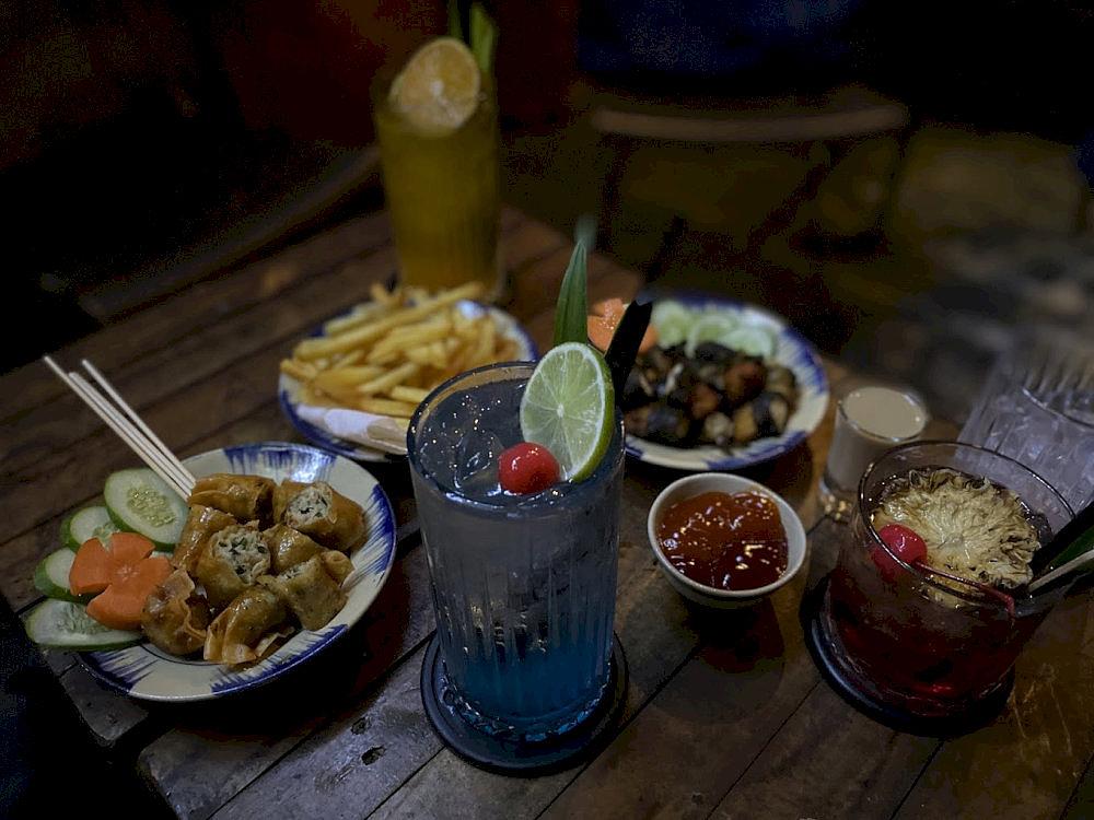 The menu at Chang Vang is simple, yet perfectly fits the vibe